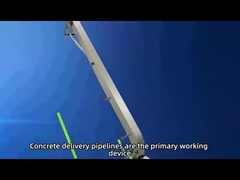 125*R385-29 Насосная труба красного цвета и индивидуальный стиль для бетонного насоса